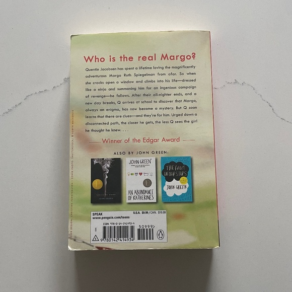 Paper Towns | John Green | YA Mystery Romance Paperback (Like New) - Picture 3 of 4